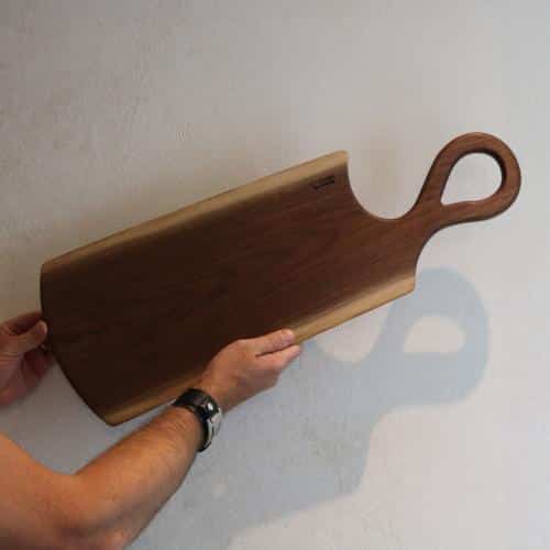 planche de présentation fromage en noyer d'Amérique réctangulaire